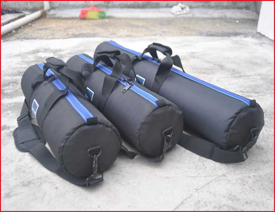 Tripé com diâmetro de 13cm, estojo para câmera, bolsa de transporte, 38, 45, 55, 60, 65, 70, 75 cm, estojo de viagem para gitzo tripé com tripé