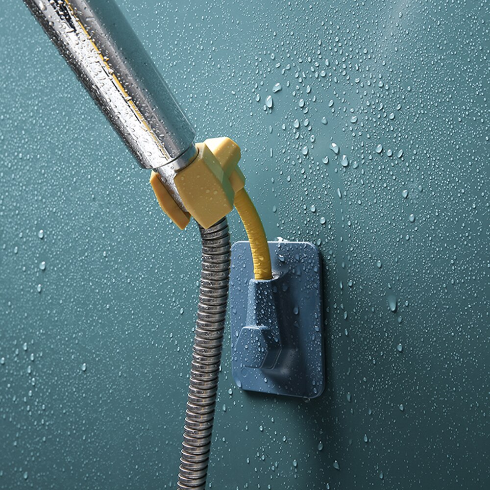 Punch-free shower bracket fixed frame base shower nozzle hanging seat rain shower head bathroom shower accessories