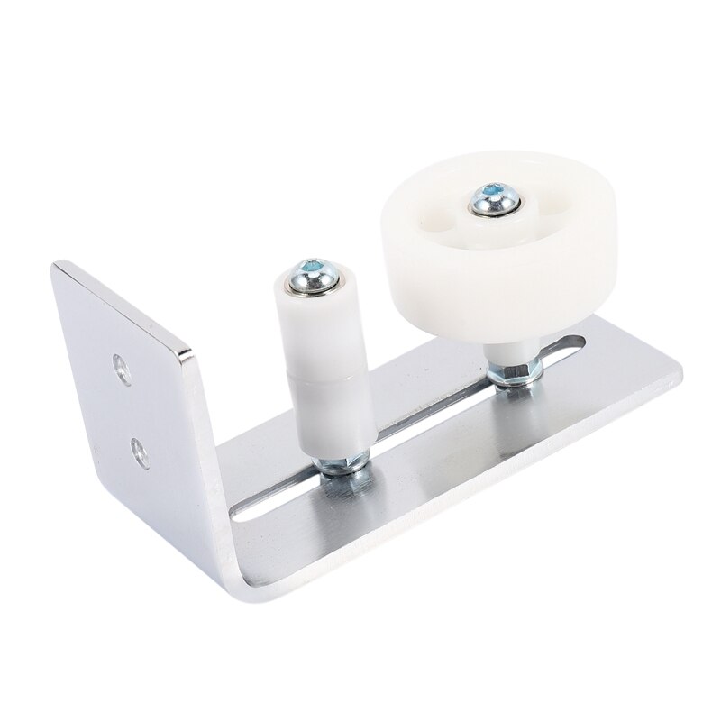 Jfbl Schuur Deur Vloer Gids Rvs Wandmontage Blijven Schuur Deur Roller Gidsen Flush Krasvrije Wielen met Bal Beer