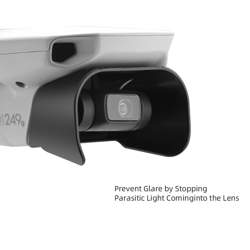 Parasol Protector de lente para cámara DJI Mini 2, cardán, antideslumbrante, accesorios