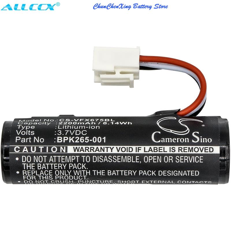 Cameron Sino 2200mAh/2600mAh/3400mAh Batteria BPK265-001, BPK265-001-01-A, BPK265-001-01-B per VeriFone VX675, VX690