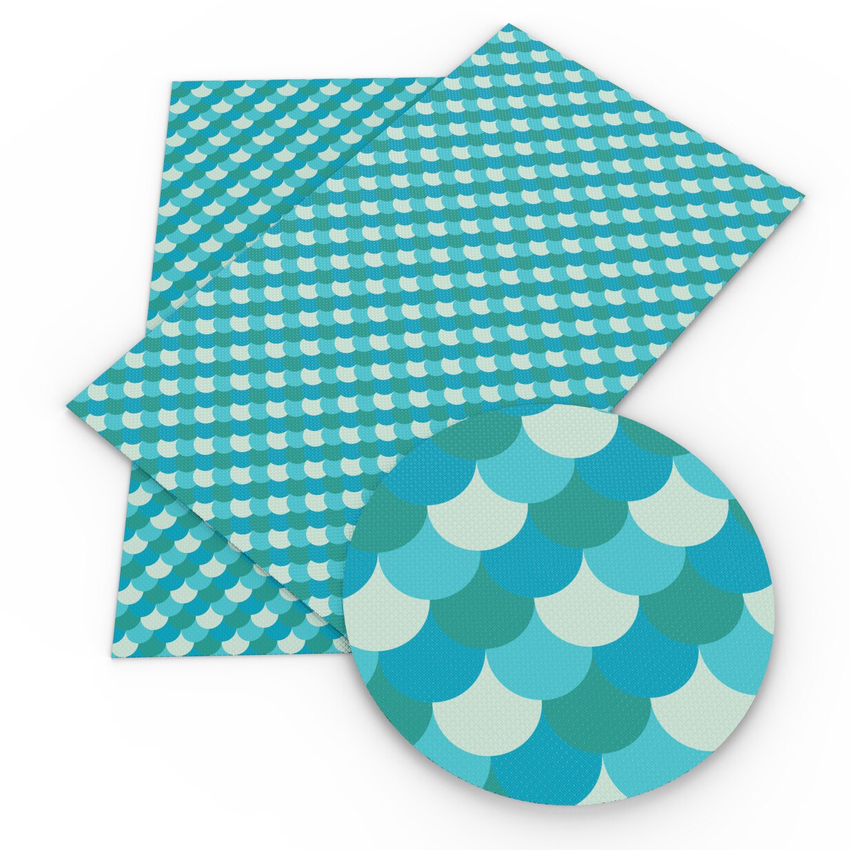 20*34cm Fish Scales Printed Faux Synthetic Leather for Bows Christmas Leather Sheet,DIY Leather Fabric Handmake,1Yc7832: 1092991001