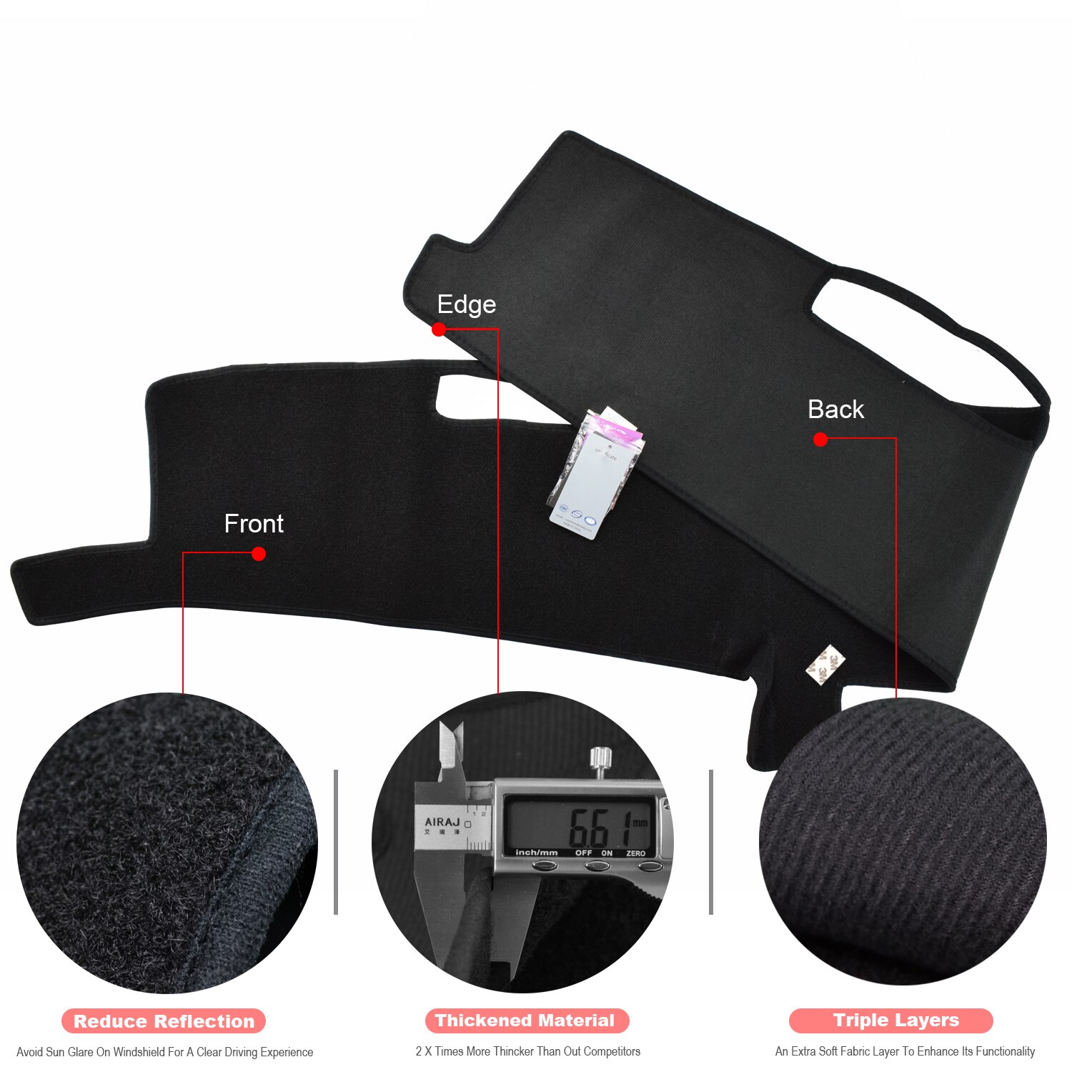 Dashboard Cover Voor Chevrolet Chevy C10 Full Size Truck Silverado 1981 - 1987 Dash Mat Dashmat Dash Board Cover Zon schaduw Tapijt