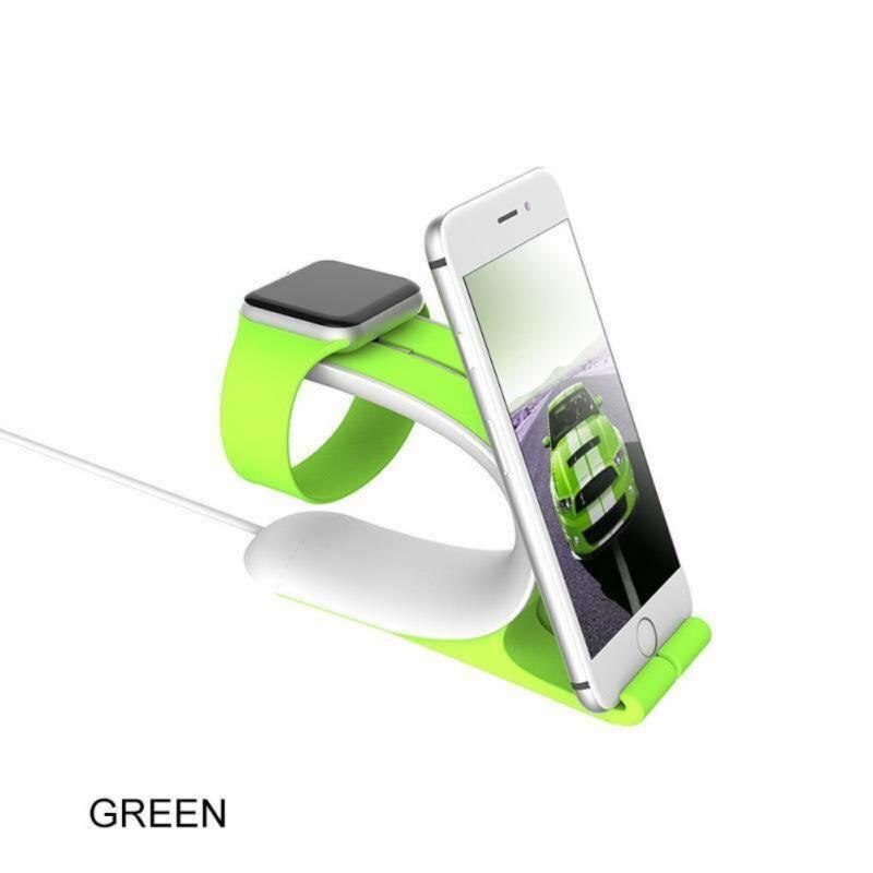 2 In 1 Oplader Houder Opladen Dock Base Mobiele Telefoon Stand Voor Samrt Horloge Opladen Base Mobiele Telefoon Houder Voor iphone Xioami