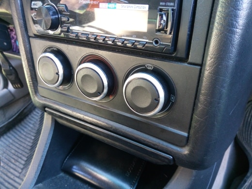 3 st/set luftkonditioneringsknapp ac-ratt värmekontrollknapp för mazda 3 2003 to biltillbehör
