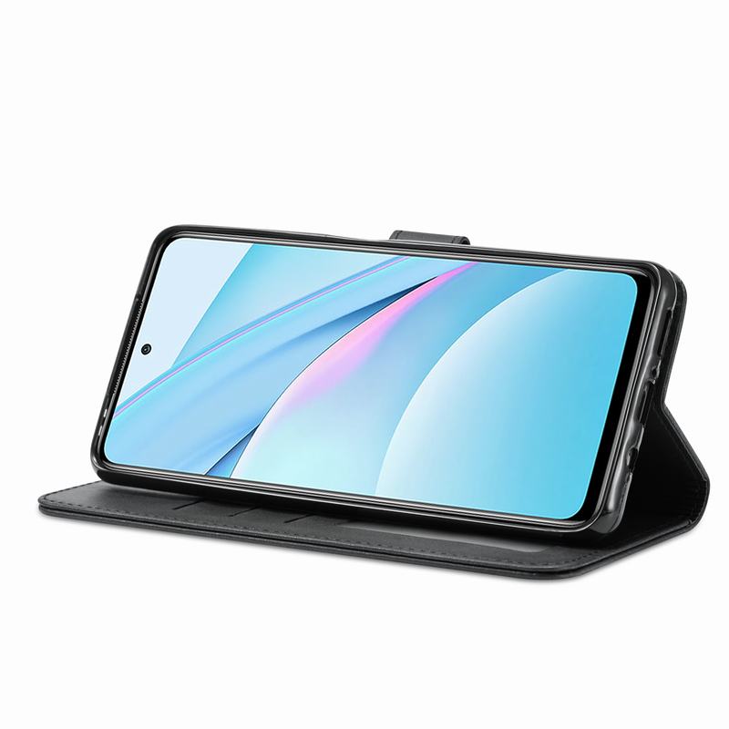 Funda magnética con tapa para Xiaomi Mi 10T Lite 5G, carcasa lujosa de cuero para teléfono móvil