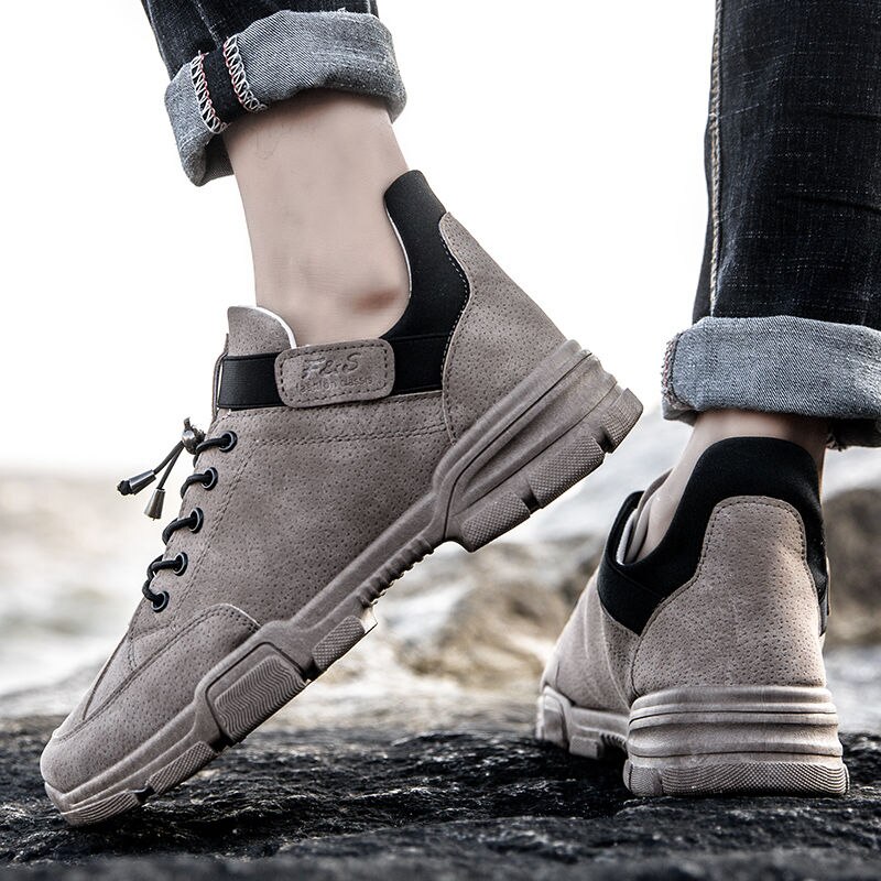 Neue Männer Vulkanisieren Schuhe Männlichen Jahrgang Turnschuhe Männer Herbst/Winter Plattform Schuhe herren Schuhe Gummi sohle
