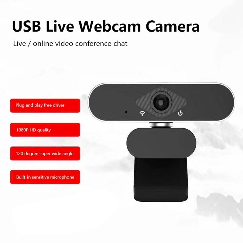 1080P Vaste Focus Hd Webcam Ingebouwde Microfoon High-End Video Call Camera Computer Randapparatuur Web Live camera Voor Pc Laptop