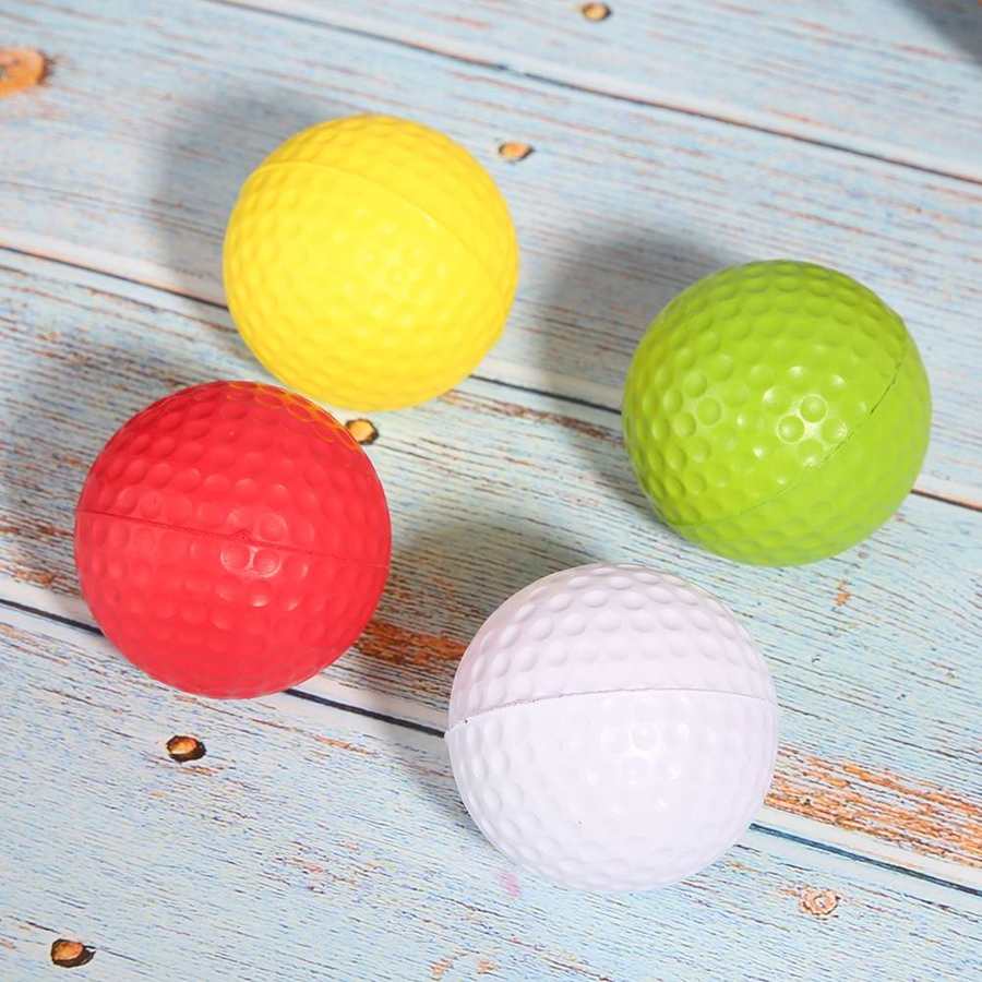 12-Pack Foam Baseballs – 2.5" PU Elastic Training Balls For Kids, Softball Practice, White