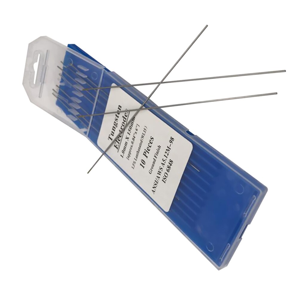 10pcs Portable Practical Tungsten Electrodes Welding Electrodes Welding Rods for Aluminum alloy Stainless Steel: Silver 5