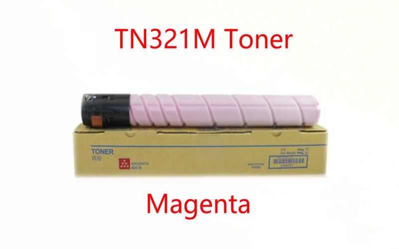 Kleur Copier Toner Cartridge TN321 Voor Konica Minolta Bizhub C224 C284 C364 224e 284e 364e: M