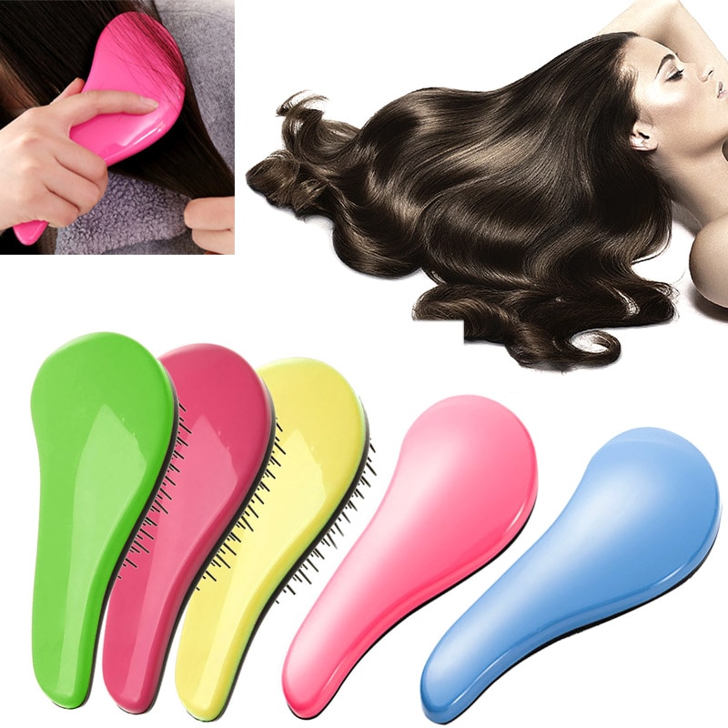 Tangle Hair Brush Hairbrush Paddle Detangler Hair Brushes Massage Comb Care Styling Women Anti-Static HJL20
