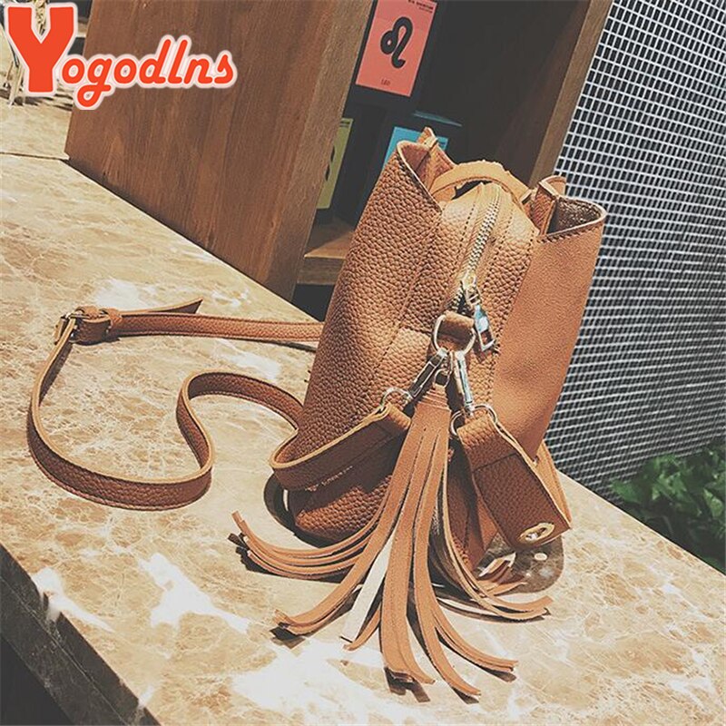 Yogodlns Moda macchia Donne Borsa Secchiello Della Nappa dell'annata Borse di Alta Qualità retrò Borsa A Tracolla Semplice Crossbody Borsa