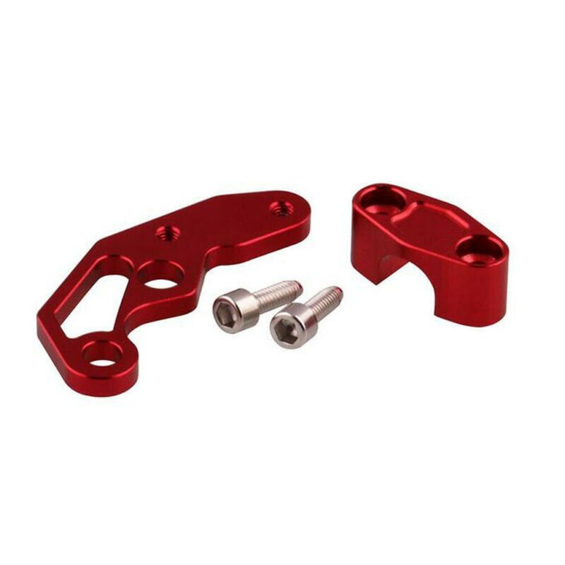 Universal Aluminium Motorcycle Brake Line Clamps Wire Clip Holder For Honda CBR