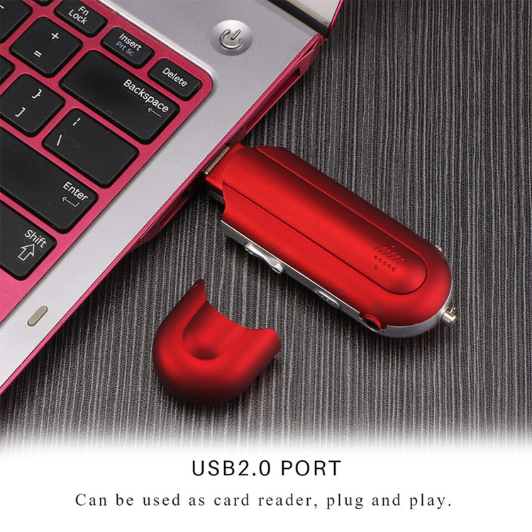 Portátil mini usb mp3 player leitor de música tela lcd digital 32gb tf armazenamento rádio fm multifuncional mp3 leitor música usb vara