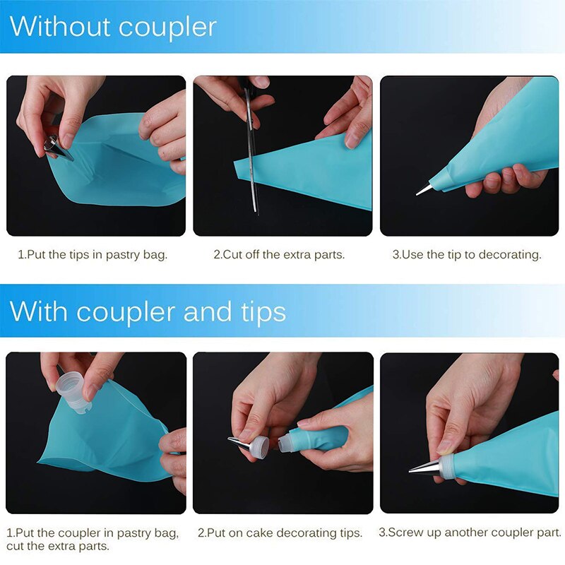 40Pcs Diy Leaf/Star/Rosette Piping Tips Set Pastry Nozzles Piping Bag Nozzles Nozzles Cake Making/Decorating/Icing Tools 057