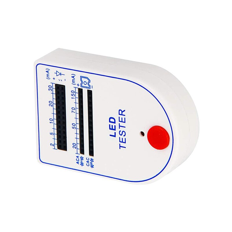 2Pcs LED Test Box Tester 2-150MA Mini Handy for Light-Emitting Diode Lamp Bulb Battery Tester Handy Device LED Tester