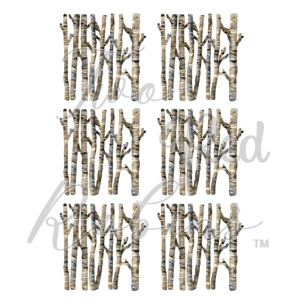 From Afar Telegraph Pole Silver Birch Forest a Fluffle Rabbit Metal Die Cut Set Scrapbooking Decoration Embossing Molds