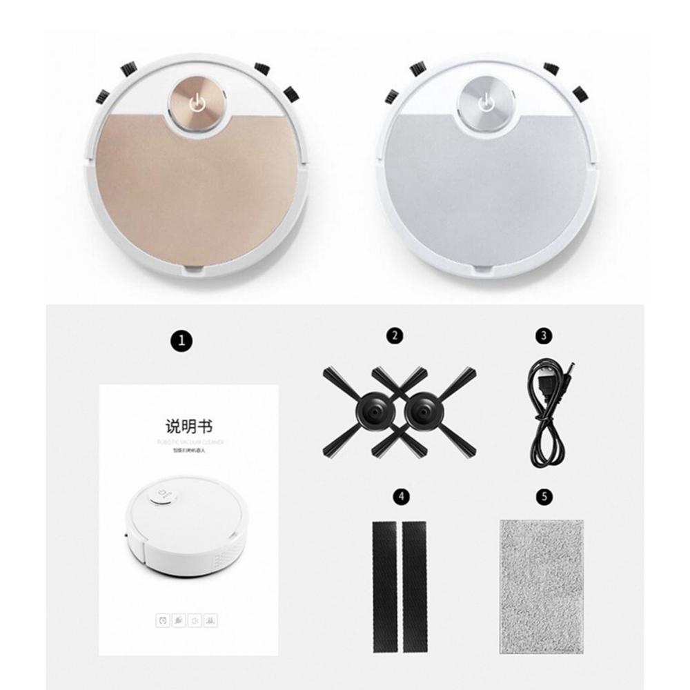 Hotel Multifunctional Robot Vacuum Cleaner 3-In-1 Auto Rechargeable Smart Sweeping Robot Dry Wet Sweeping Vacuum Cleaner Home