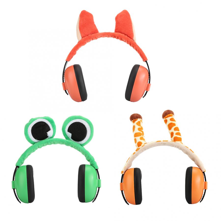 Kid Ear Defenders Baby Sound Insulation Hearing Protection Earmuff Cartoon Anti-Noise Headphone Newborn Hearing Protection