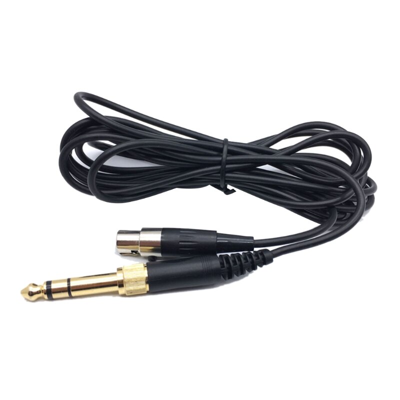 6.3/3.5Mm Jack Hoofdtelefoon Kabel Audio Line Cord Voor Akg Q701 K702 K240 K141 K271 K171 K181 3M