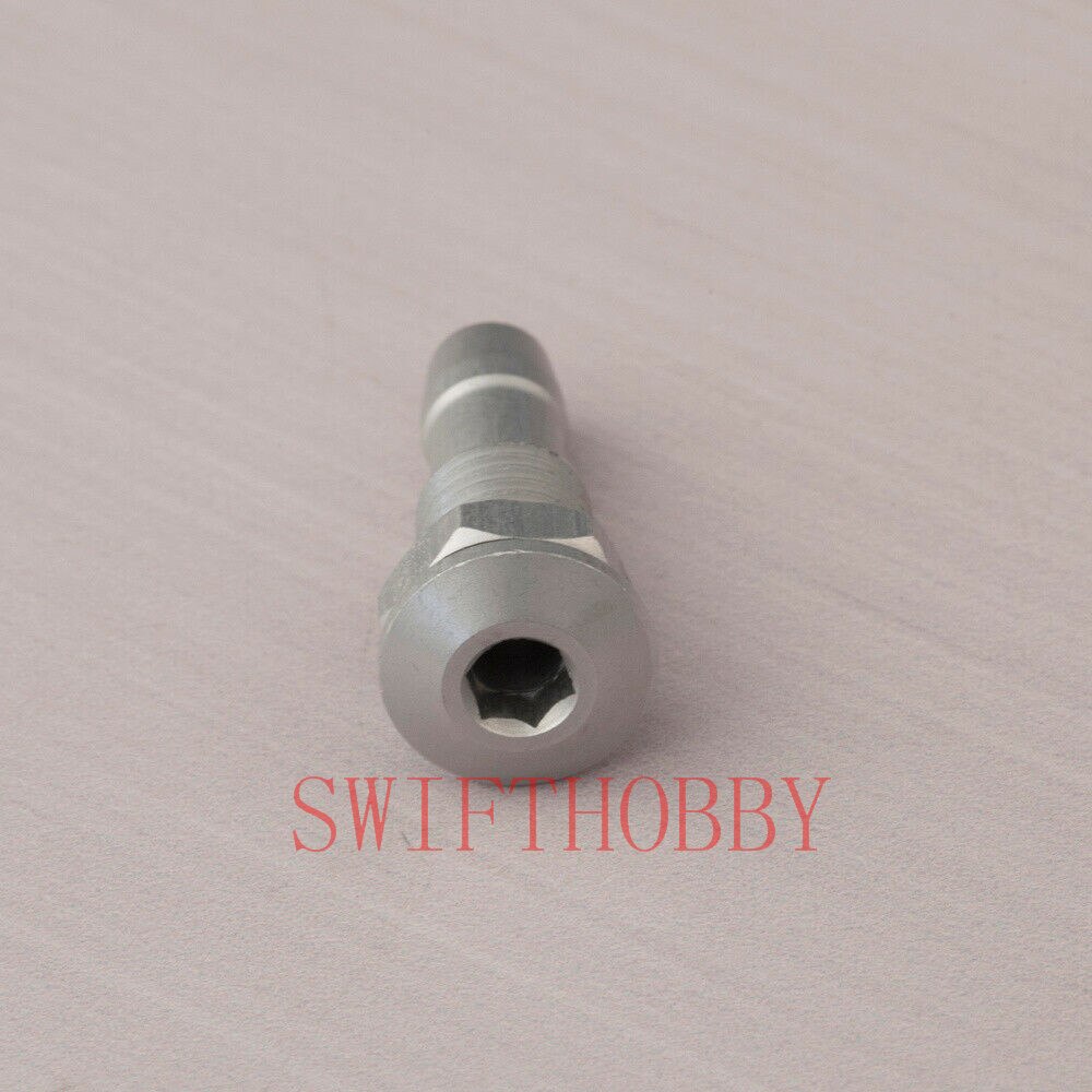 2pcs M8 Aluminum Water Outlet Threaded 26mm length For RC Boat