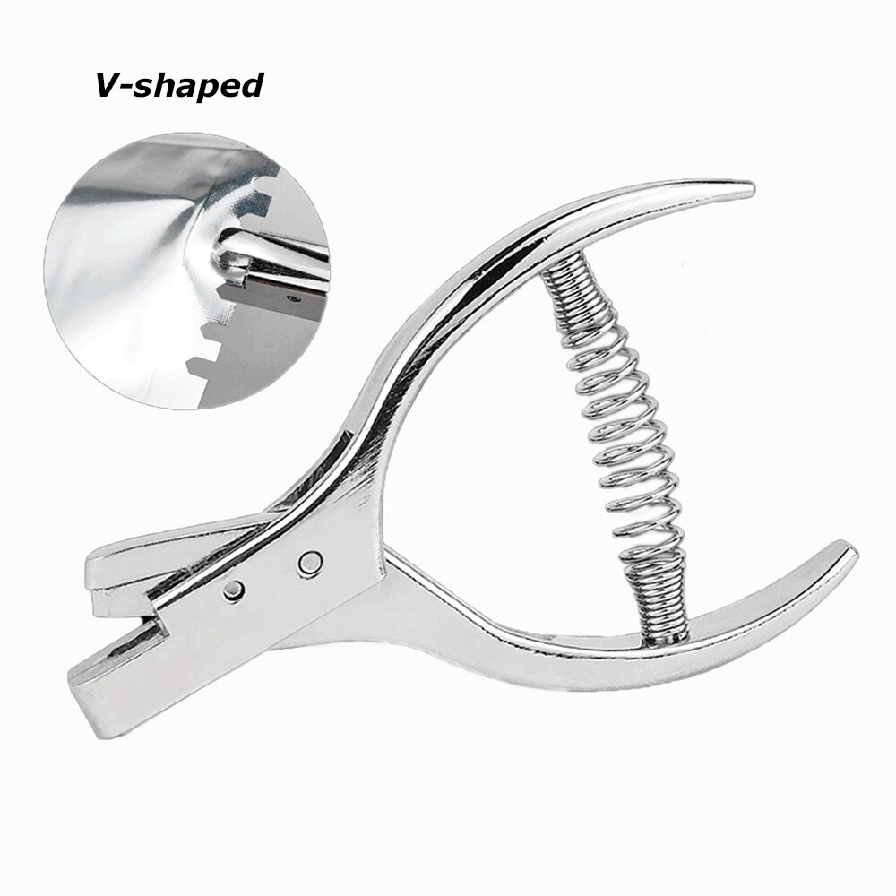 U-shaped Metal Steel Pattern Hole Notcher Sewing Pliers V-shaped Notch Punching Pliers Notch Punch Tailor Maker Tool: V-shaped
