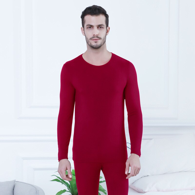 Translucent Pyjamas Men's Thermal underwear suit elastic ultra-thi... – Grandado