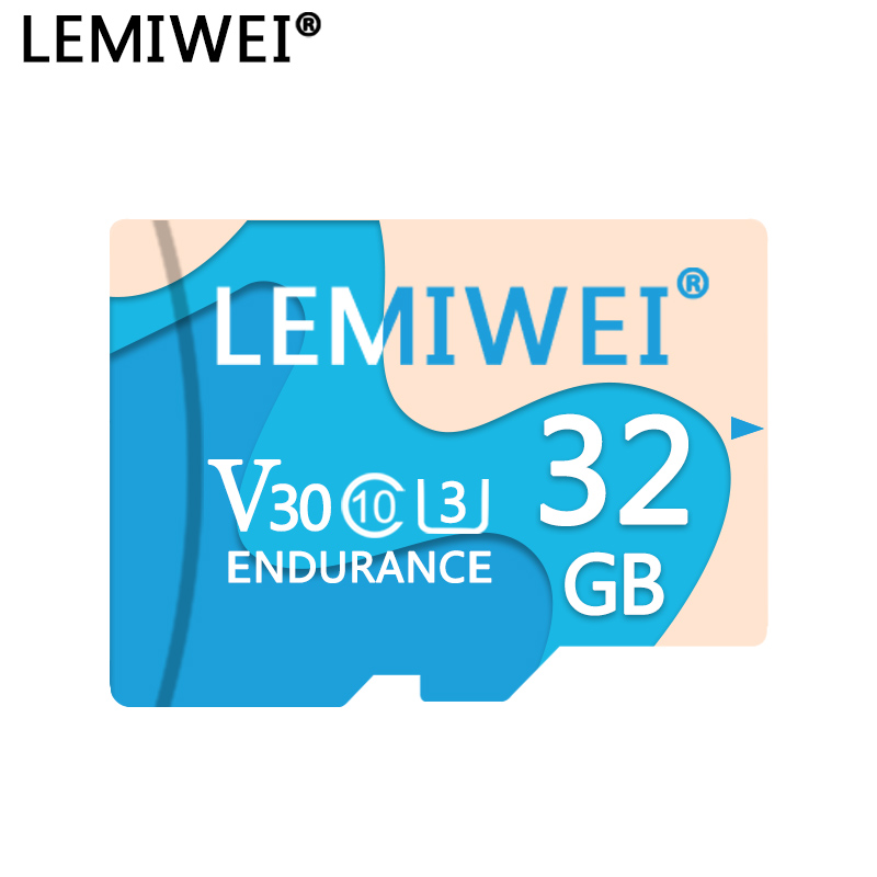 LEMIWEI Memory Card 128GB Milk blue TF Flash Card 64GB 32GB 16GB High Speed Class 10 UHS-III Memory Card For Driving Recorder