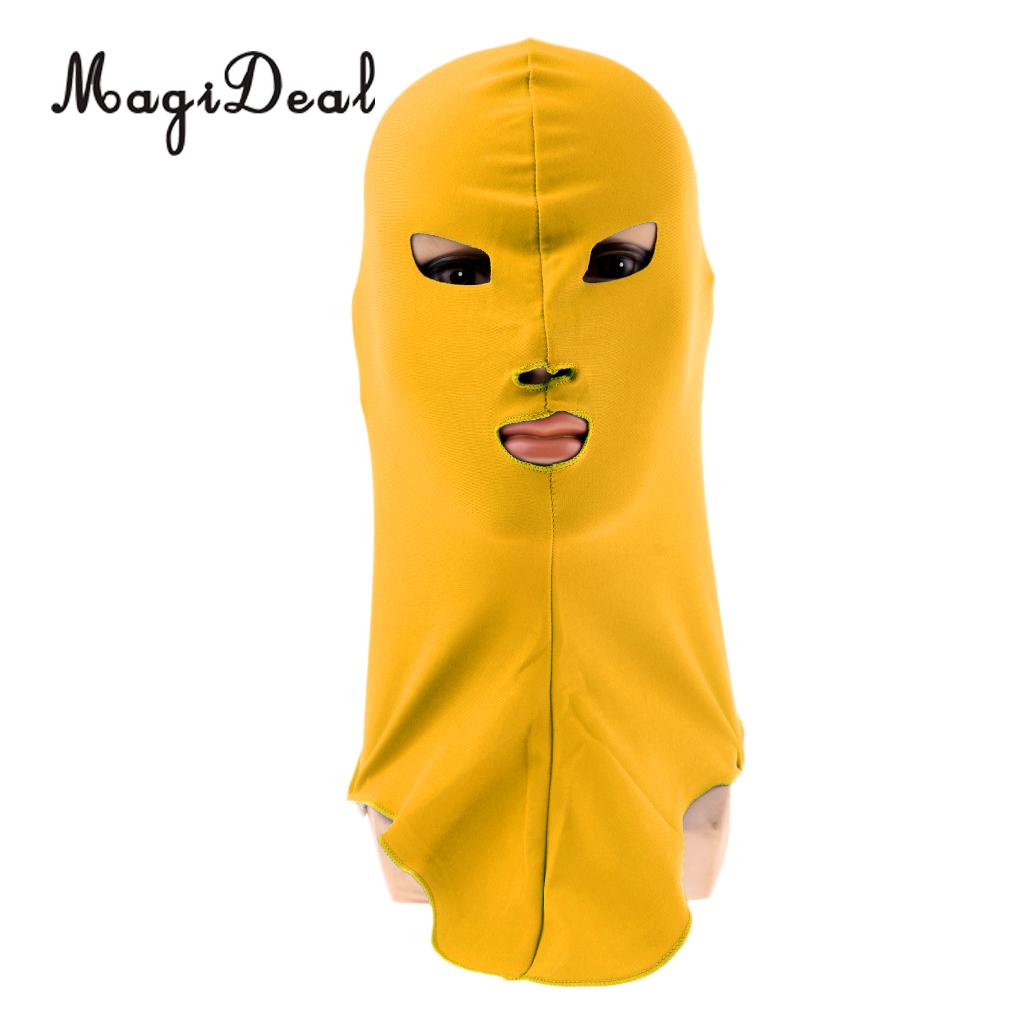 MagiDeal Comfortable Swimming Cap Full Face UV Sun Protection Diving Mask Head Neck Cover for Cycling Riding Skiing Diving Sport