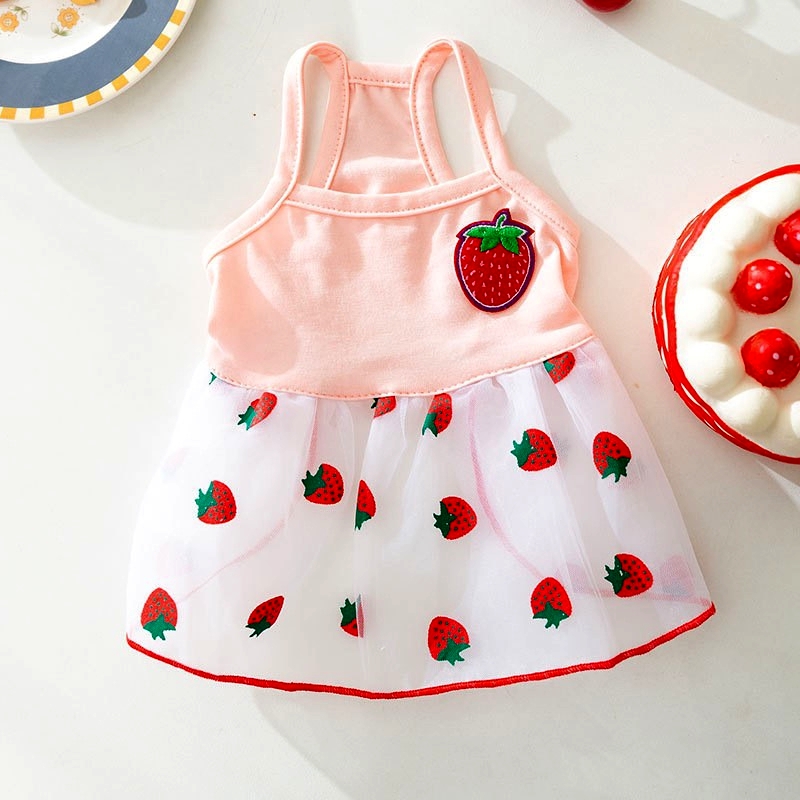 Robe de princesse pour chien, vêtements d'été mignons pour chien, jupe en dentelle pour chat, vêtements pour animaux de compagnie, Chihuahua Bichon, gilet pour chat, chiot, chemise pour filles: L / Black
