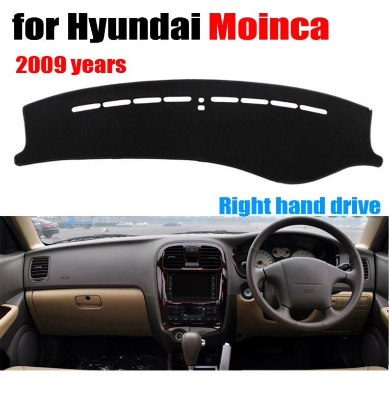 Auto dashboard cover mat voor Hyundai Moinca jaar rechterhand drive dashmat pad dash cover auto dashboard accessoires