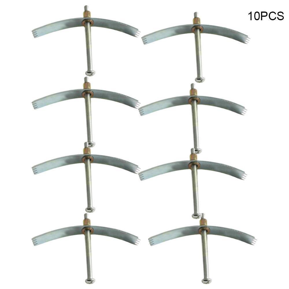 10Set Dark Box Repair Screw Manganese Steel Replace Mount Junction Repair Switch Fixed Old Socket Box Wall Cassette R6M0