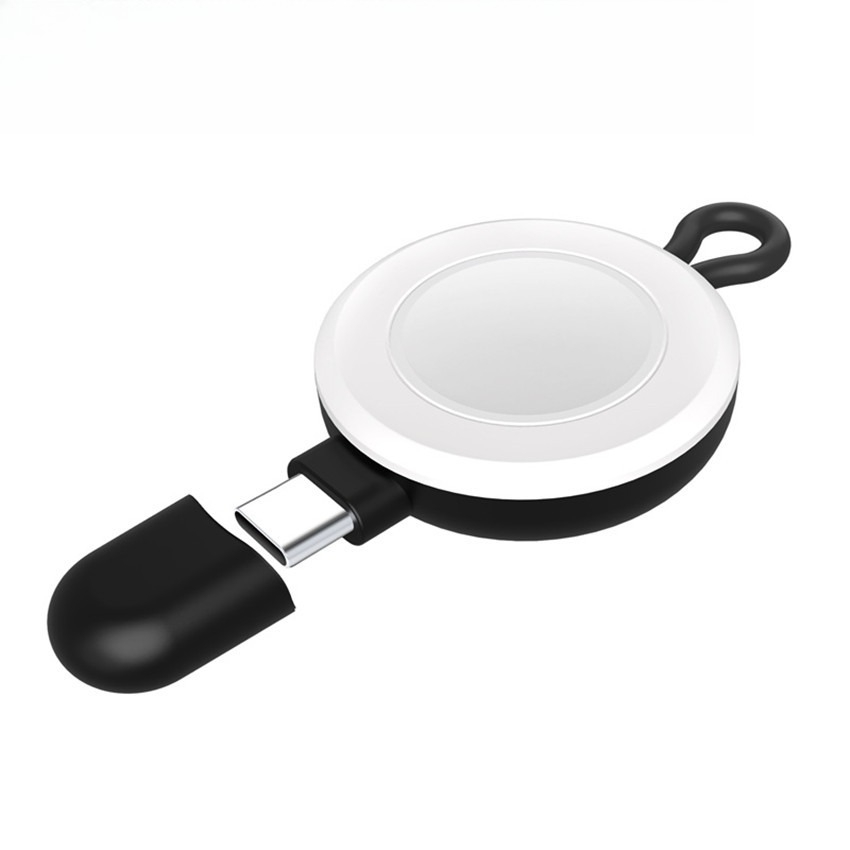 Wireless Watch Charger For Apple Watch Series Ultra 4 5 6 7 8 9 SE Type C Charging Dock Station Stand For iWatch Ultra Charger: Orange