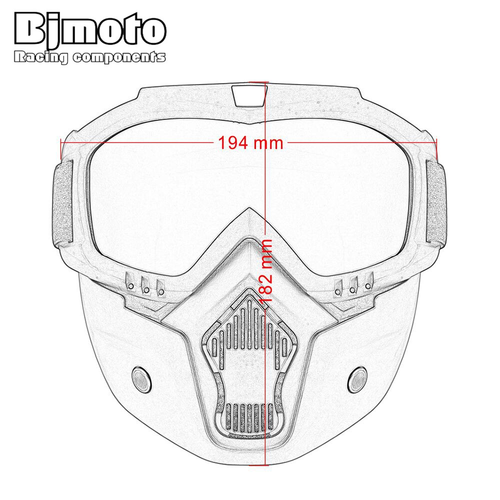 Lunettes de Moto KTM, lunettes de casque, Motocross, coupe-vent, Moto, Cross,