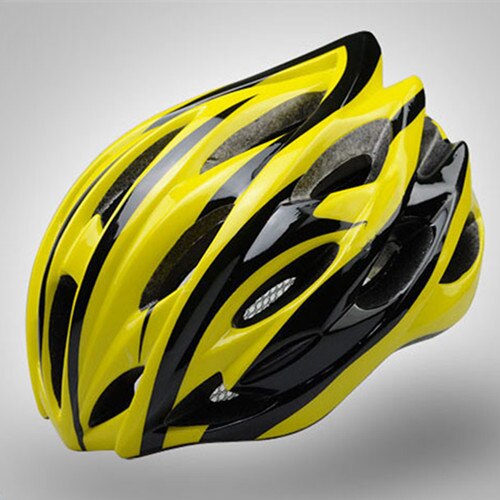 Ultralight Fietshelm Comfort Veiligheid Eps Fietshelm Fiets Sport Road Helm Mannen Vrouwen Casco Ciclismo: Yellow Black