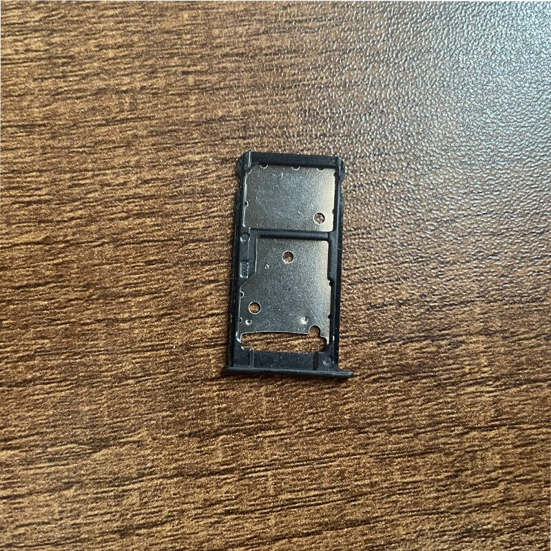 2/Stuks Voor Huawei Y7 Sim Card Tray Slot Holder Vervangende Onderdelen: Black