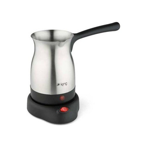 Turkse Koffie Machine, Elektrische Koffiezetapparaat Roestvrij Staal Draagbare Turkse Koffiezetapparaat Koffie Waterkoker