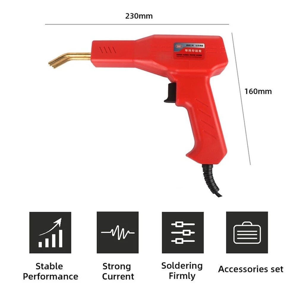 Multifunction Plastic Welding Machine Tools Handy Staplers Machine PVC Plastic Repairing Machine Bumper Repair Welding Tool