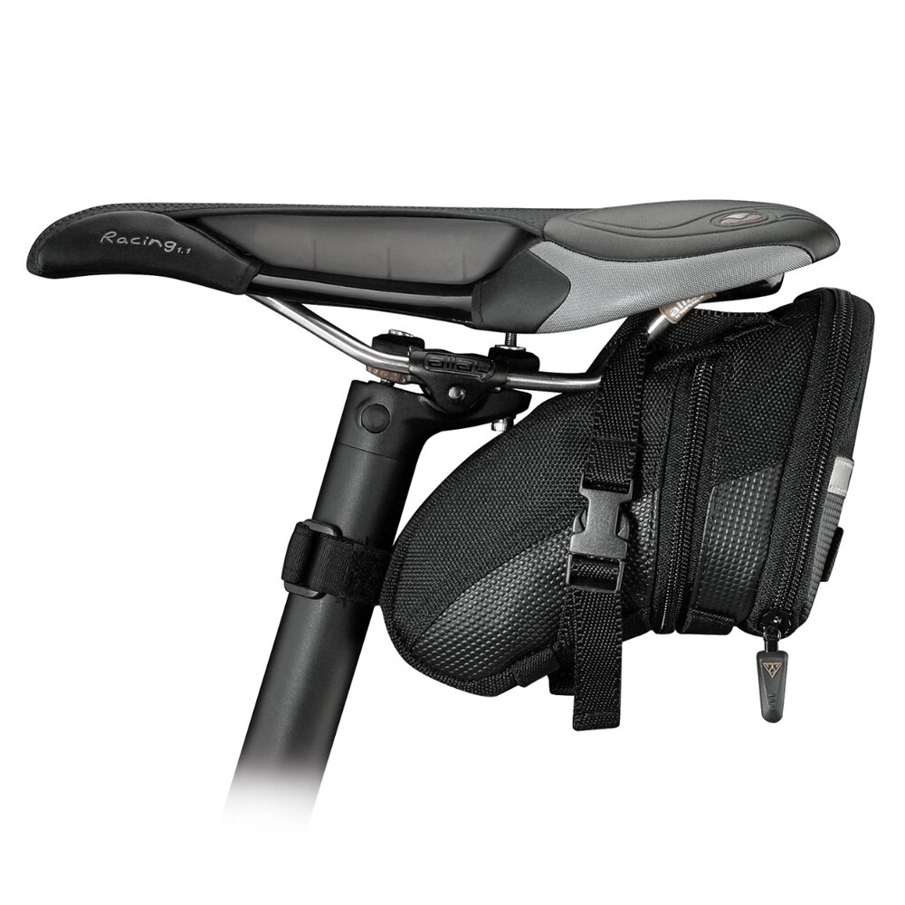 Topeak Aerodynamic Bicycle Seat Bag 3 Size Cycling Saddle Pannier Road Bike Seatpost Pack MTB Bicicleta Quick Release Bike Pouch