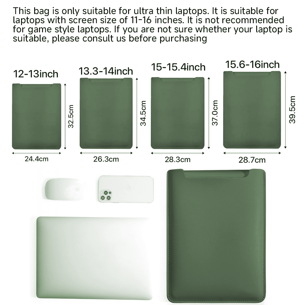 Laptoptaske til lenovo xiaomi acer hp dell 12 13 14 15 16 bærbar computer laptop-etui til macbook air pro laptop-cover