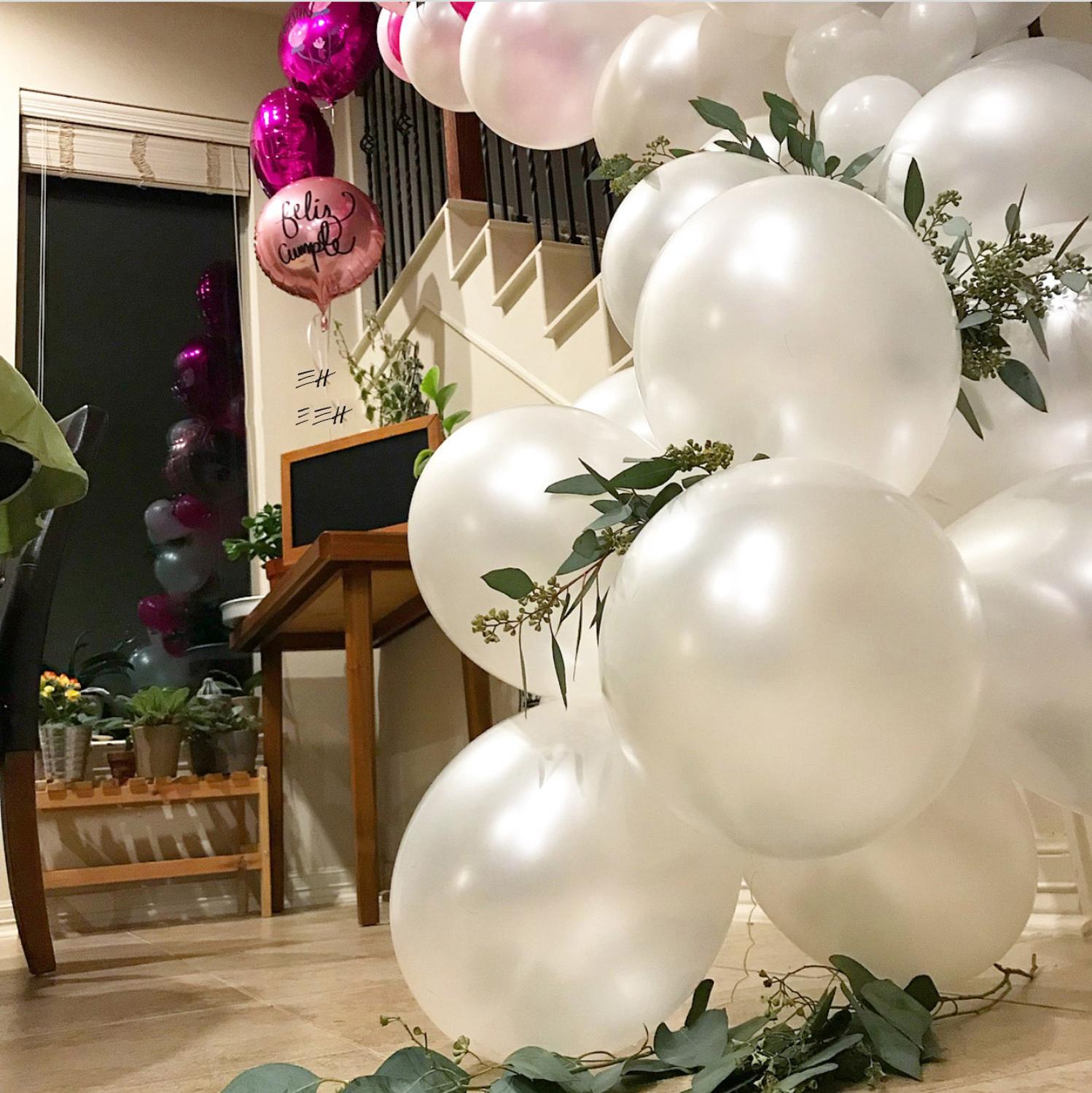 Parelwitte ballonnen 100 stuks 5/10/12 inch bruiloft ballon verjaardag feestbenodigdheden latex bollen zweefballen