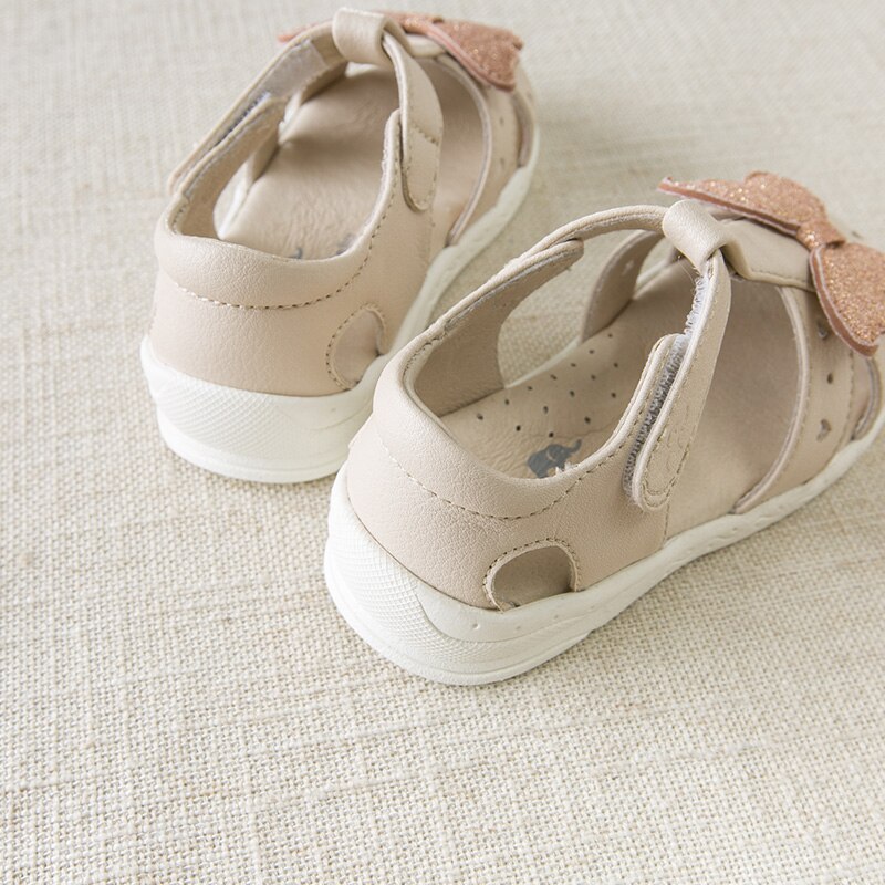 Db12880 dave bella baby pige sommer sandaler khakisandals mærke sko baby sandaler