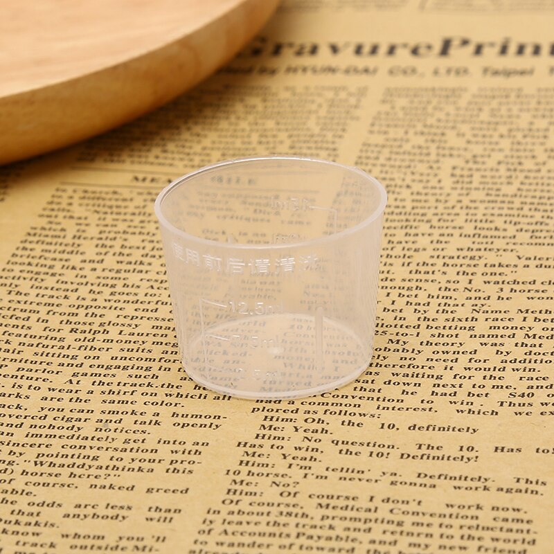 5Pcs 15/20/30/50/100ml Epoxy Resin Cup DIY Epoxy Resin Plastic Measuring Cups Set For Handmade DIY Jewelry Making Tool
