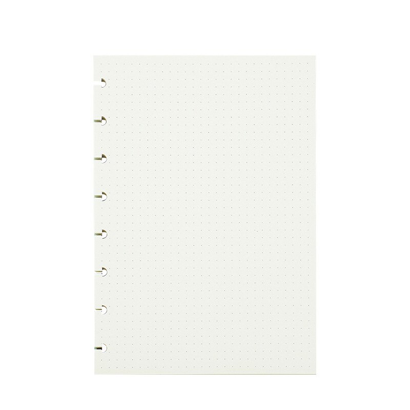 A5 Loose Leaf Notebook Paper Refill Mushroom Hole Notepad Inner Paper Core/Refilling Inner Paper Planner Inner Page Inside Paper