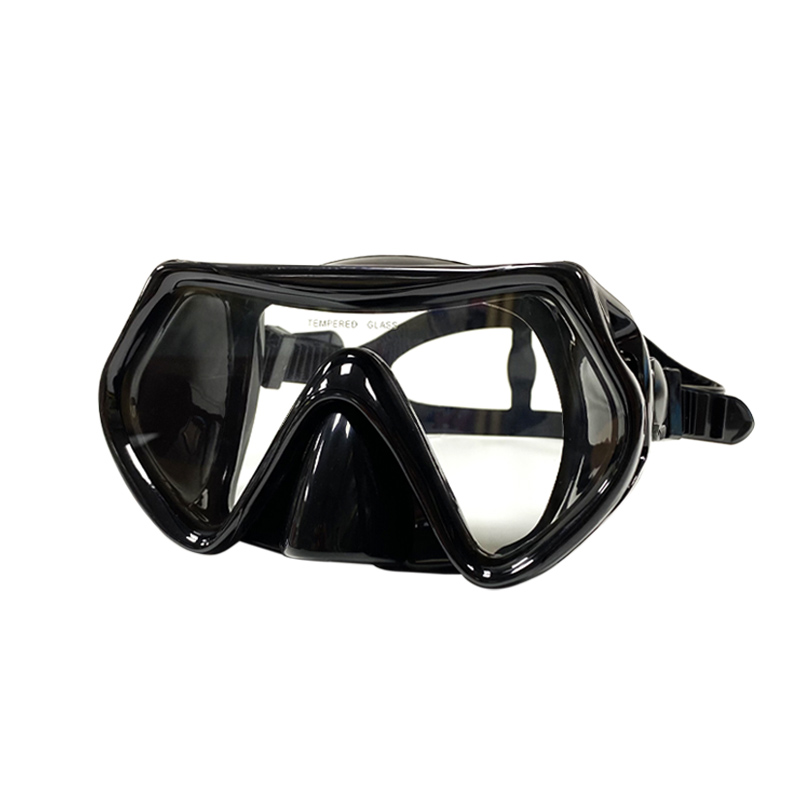 Professionele Duikmasker Snorkelpak Volwassen Siliconen Rok Bril Duikmasker: Paars