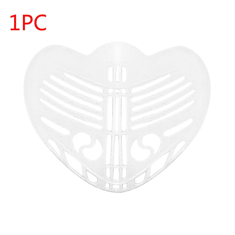 5 pièces/lot masque Support unisexe réutilisable anti-poussière coupe-vent brume Pollution Respirato 3D masque Support masque Support pour extérieur: 03 White