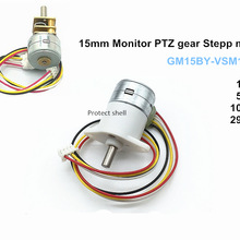 Lang levetid lav støj høj præcision egenskaber mikro gear trinmotor monitor ptz 15mm deceleration trinmotor