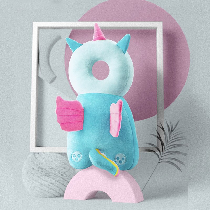 Super Kopfstütze Neugeborenen Baby Kopf Schutz Kissen Karikatur Weich Sicherheits Kissen Aufkleber Schmetterling Rucksack Schutz cool Spielzeug: engel