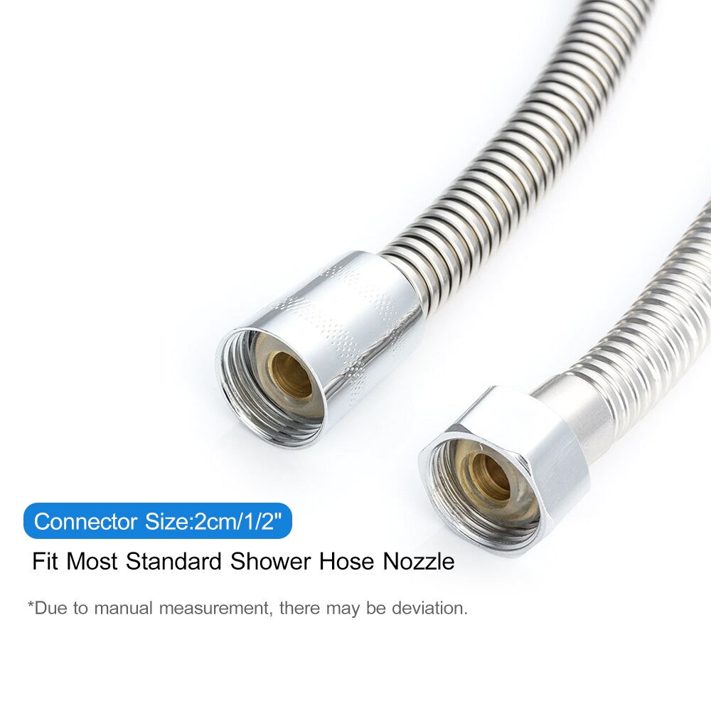 Doucheslang Rvs Buis Flexibele 3 Meter Lange Doucheslang Vervanging Met 1/2 Inch Connector Voor Thuis Badkamer